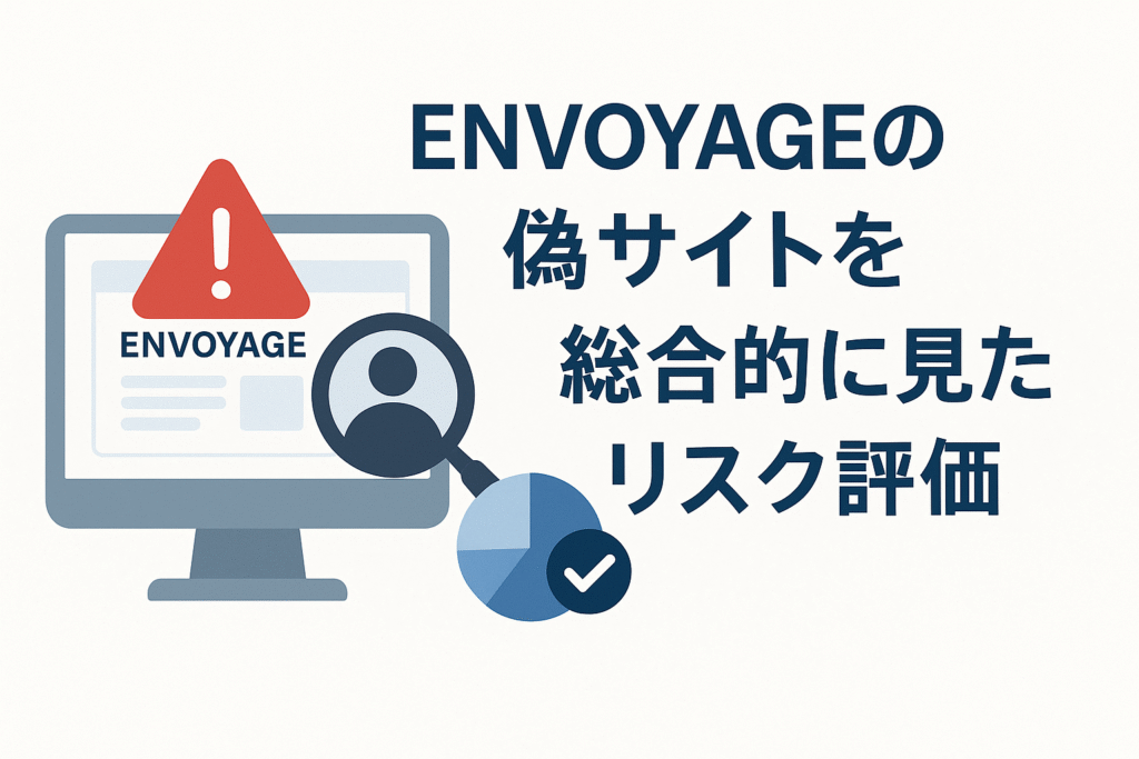 ENVOYAGEの偽サイトを総合的に見たリスク評価