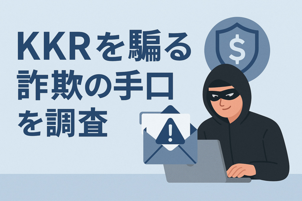 KKRを騙る詐欺の手口を調査