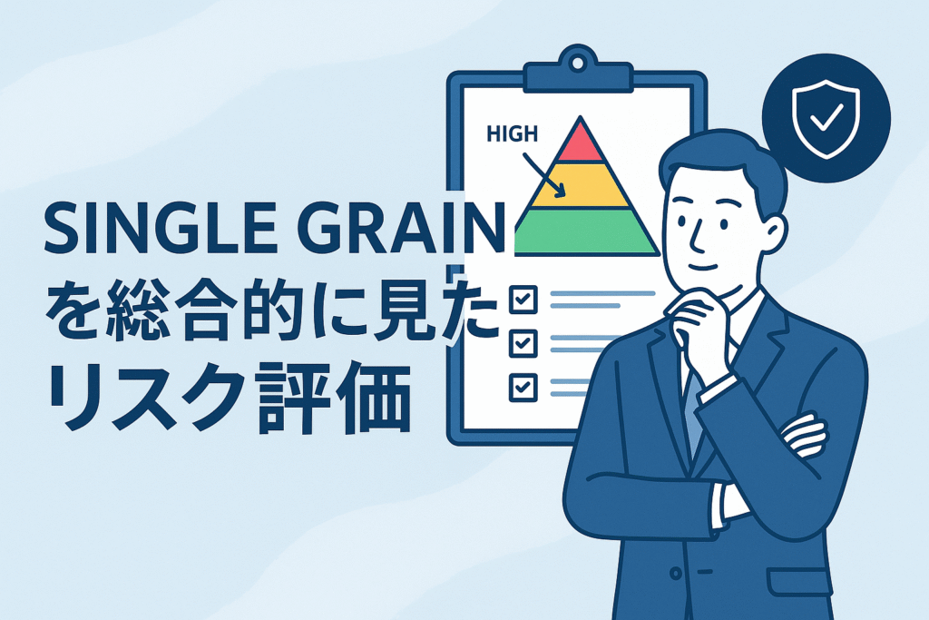 SINGLE GRAINを総合的に見たリスク評価