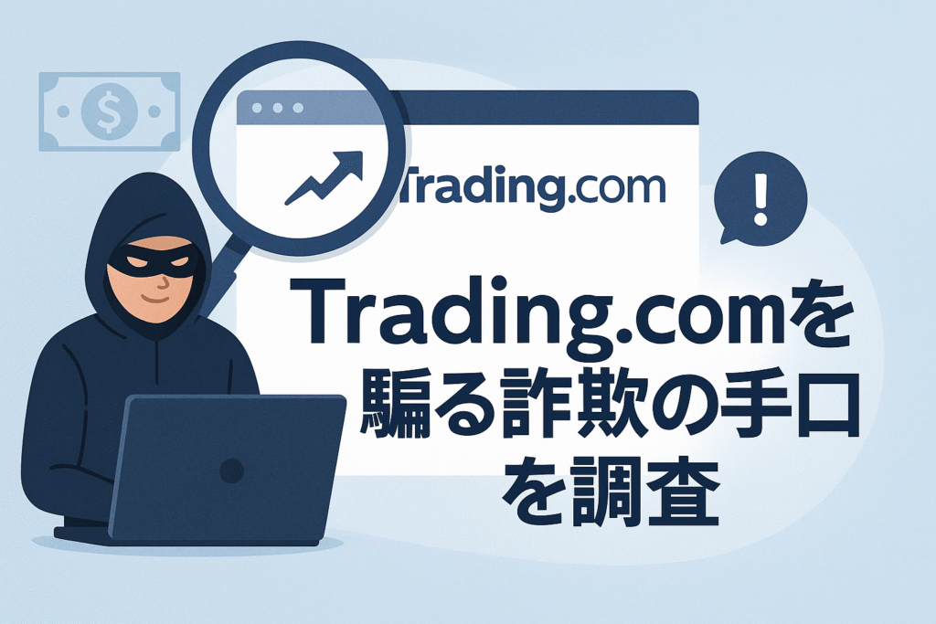 Trading.comを騙る詐欺の手口を調査