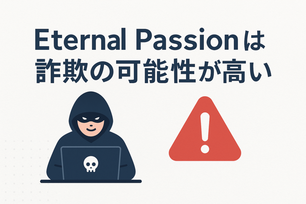 Eternal Passionは詐欺の可能性が高い