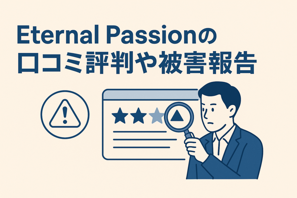 Eternal Passionの口コミ評判や被害報告