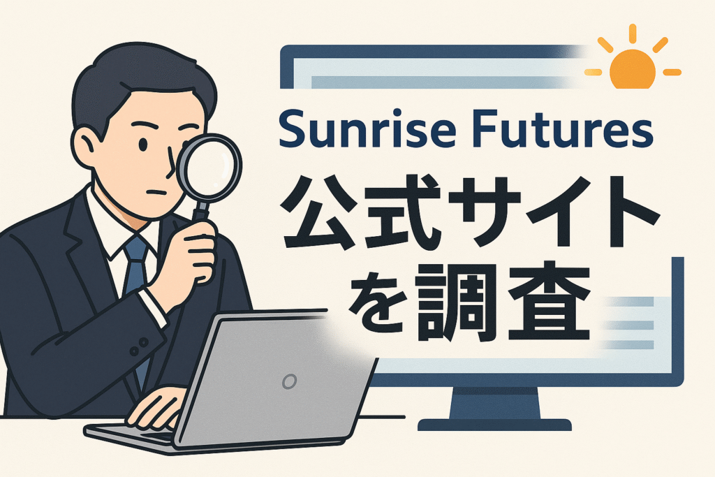 Sunrise Futuresの公式サイトを調査