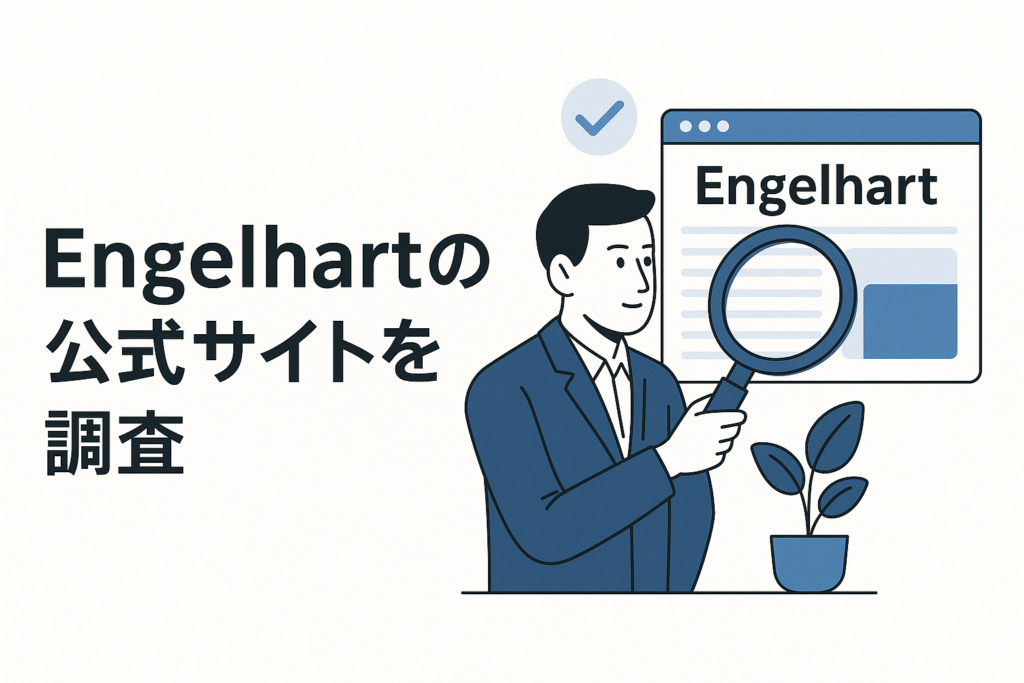 Engelhartの公式サイトを調査