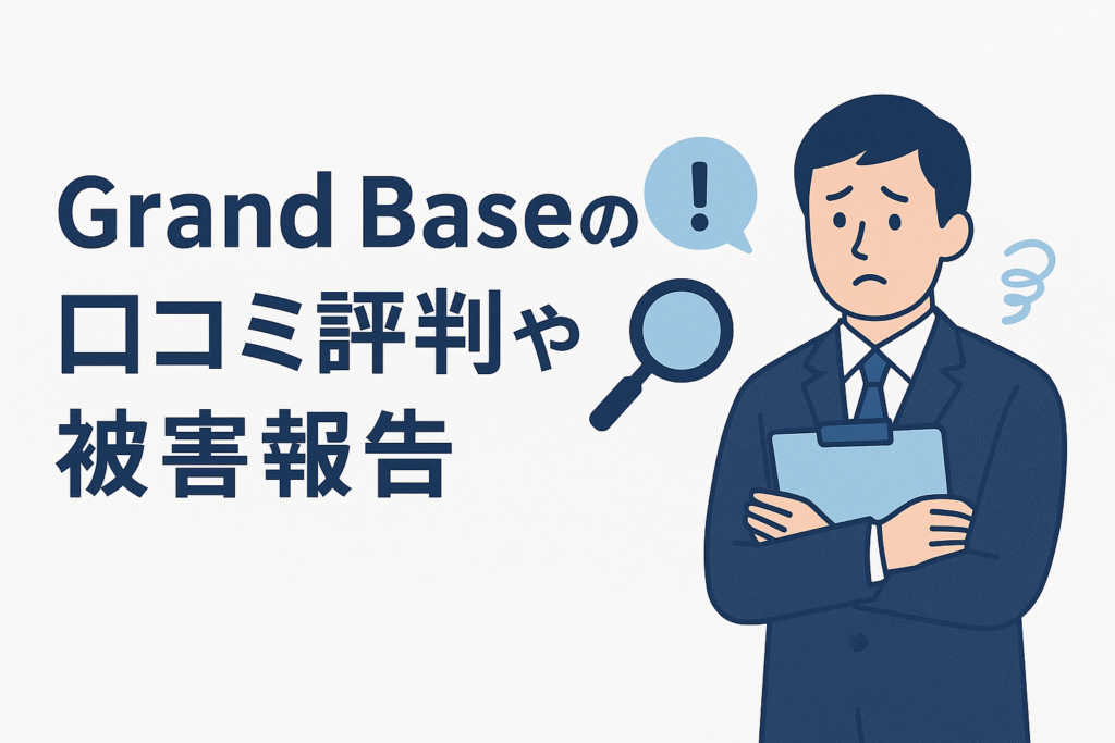 Grand Baseの口コミ評判や被害報告