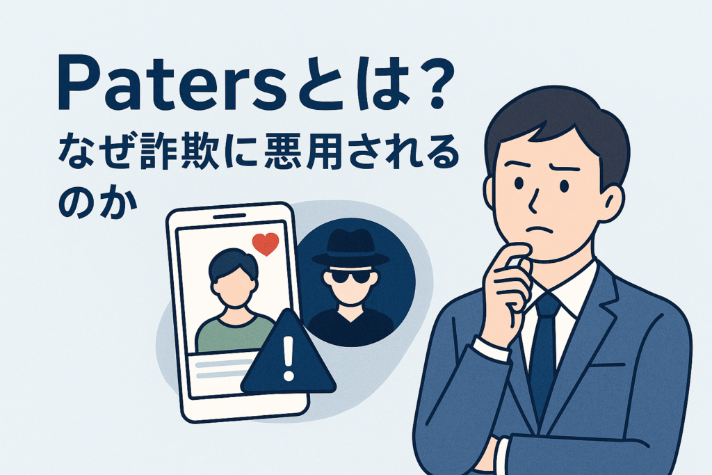 Patersとは?なぜ詐欺に悪用されるのか