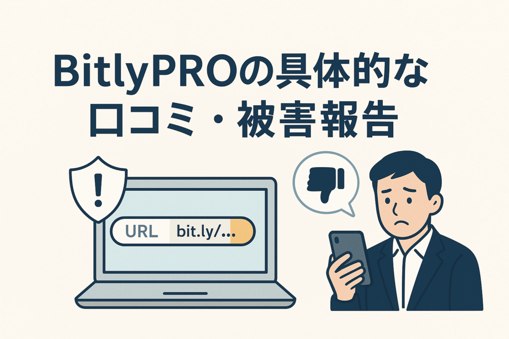BitlyPROの具体的な口コミ・被害報告