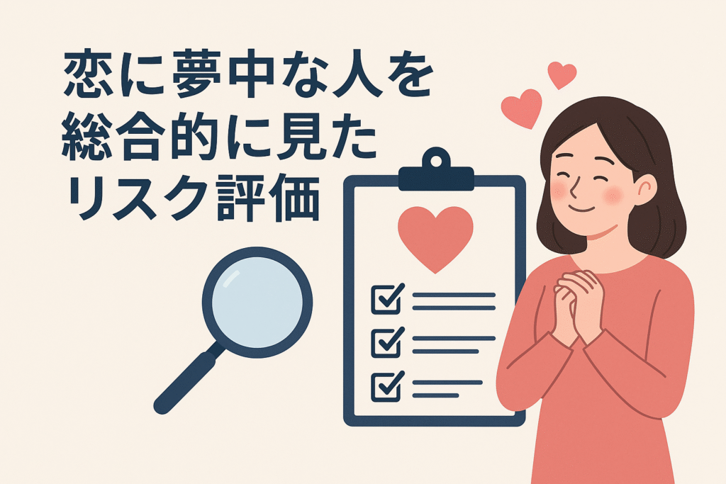 恋に夢中な人を総合的に見たリスク評価