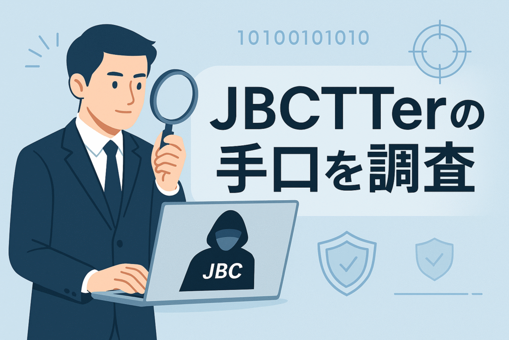 JBCTTerの手口を調査
