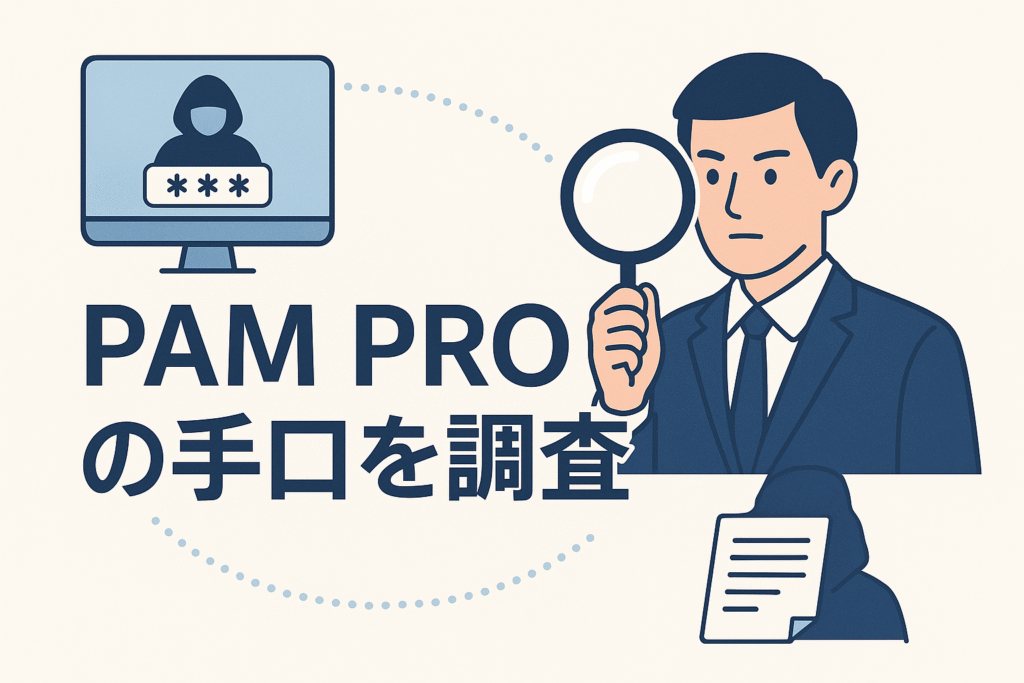 PAM PROの手口を調査