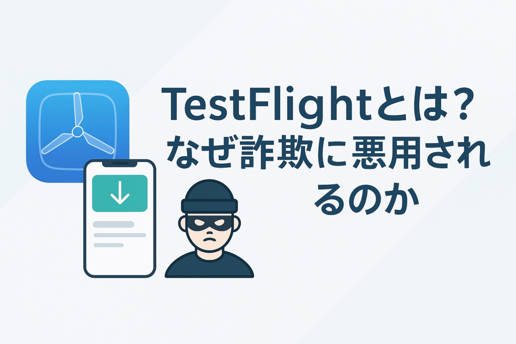 TestFlightとは?なぜ詐欺に悪用されるのか