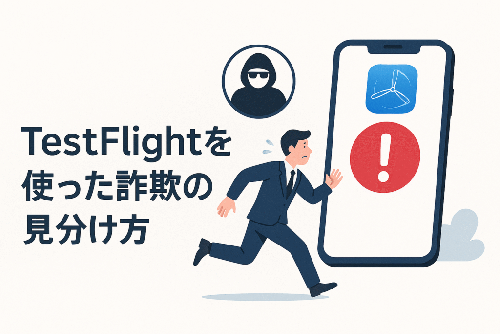 TestFlightを使った詐欺の見分け方