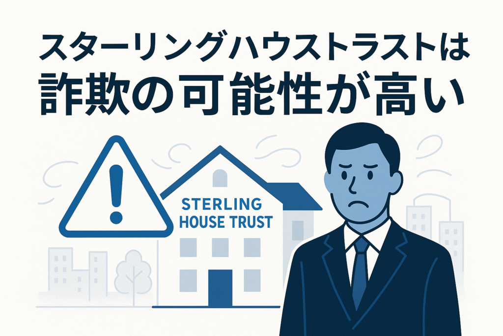 スターリングハウストラスト（Sterling House Trust）は詐欺の可能性が高い