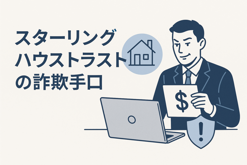 スターリングハウストラスト（Sterling House Trust）の詐欺手口