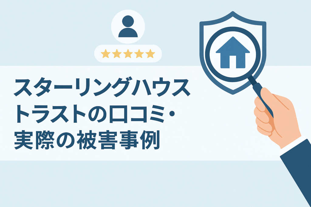 スターリングハウストラスト（Sterling House Trust）の口コミ・実際の被害事例