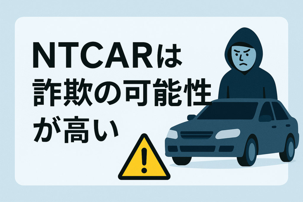 NTCARは詐欺の可能性が高い