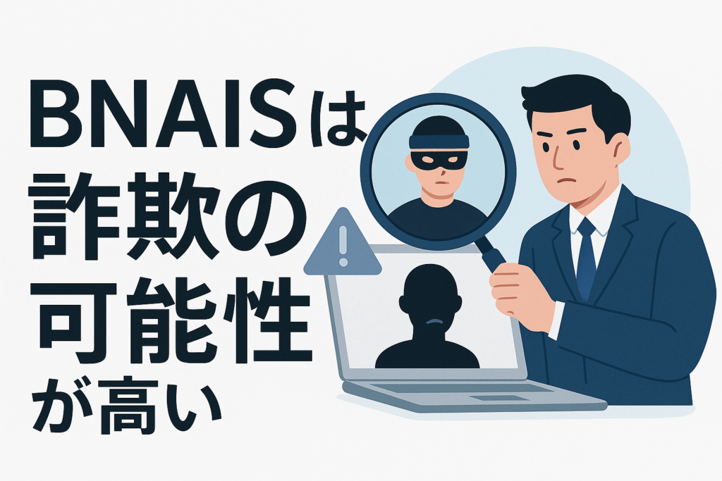 BNAISは詐欺の可能性が高い