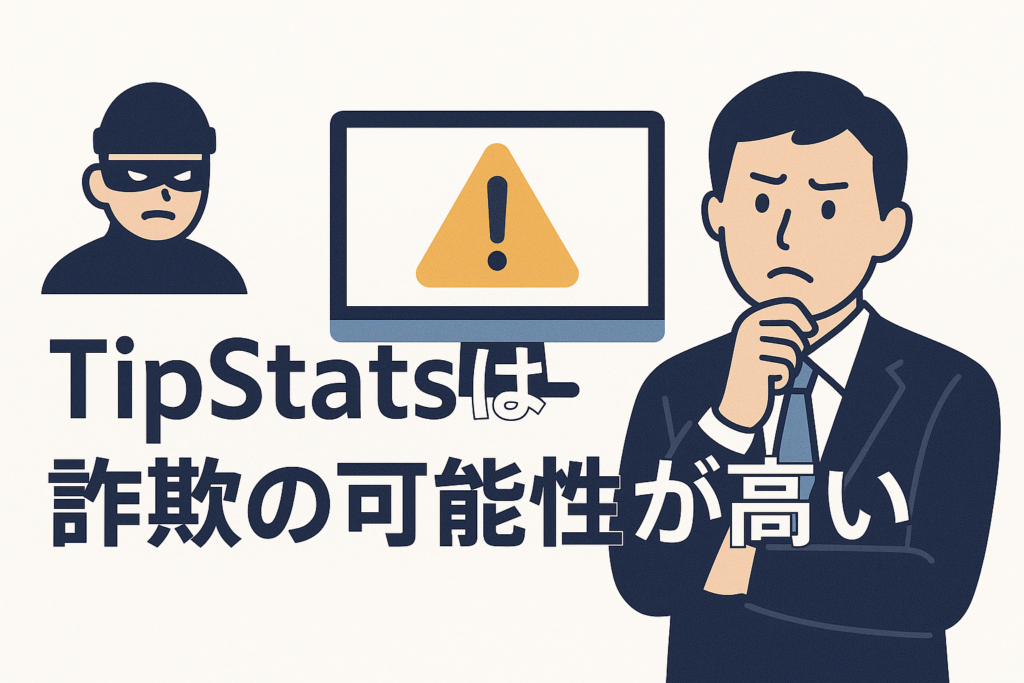TipStatsは詐欺の可能性が高い