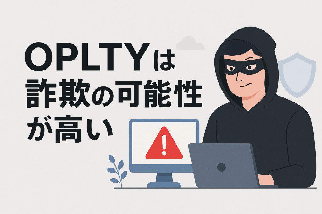 OPLTYは詐欺の可能性が高い
