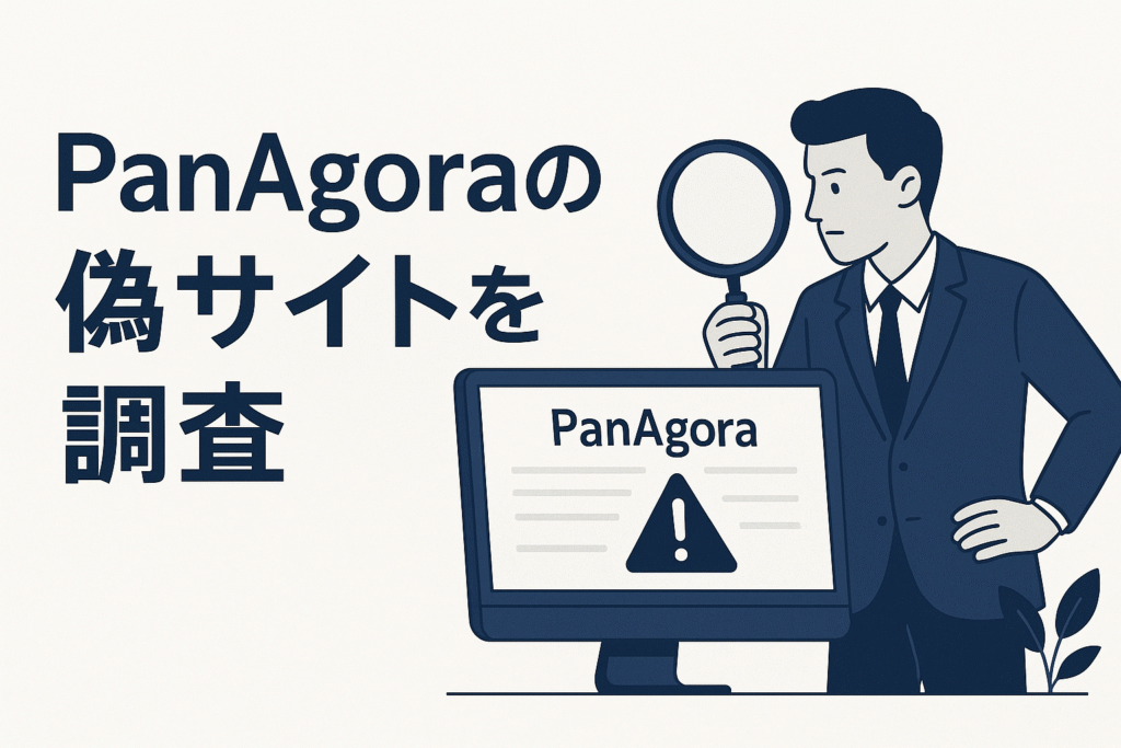 PanAgoraの偽サイトを調査