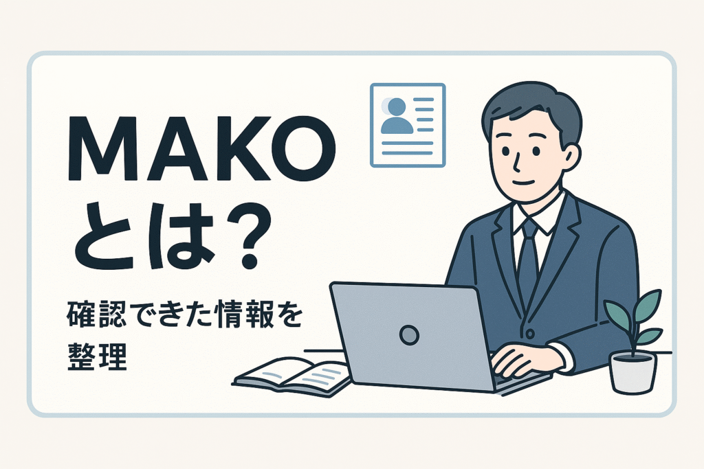 MAKOとは？確認できた情報を整理