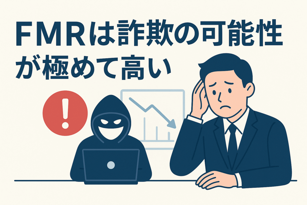 FMRは詐欺の可能性が極めて高い