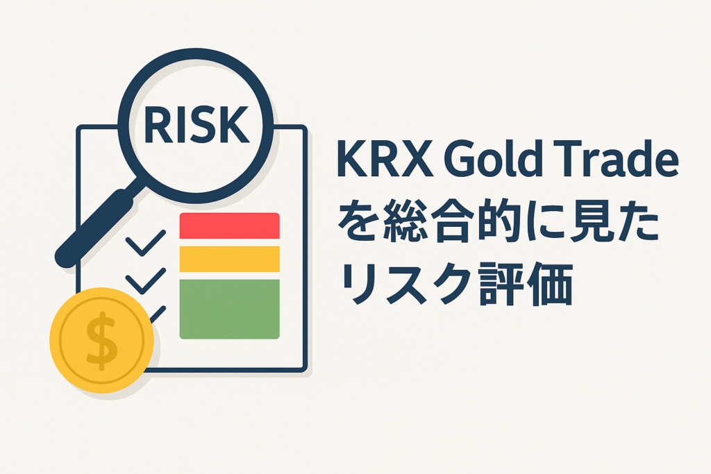 KRX Gold Tradeを総合的に見たリスク評価