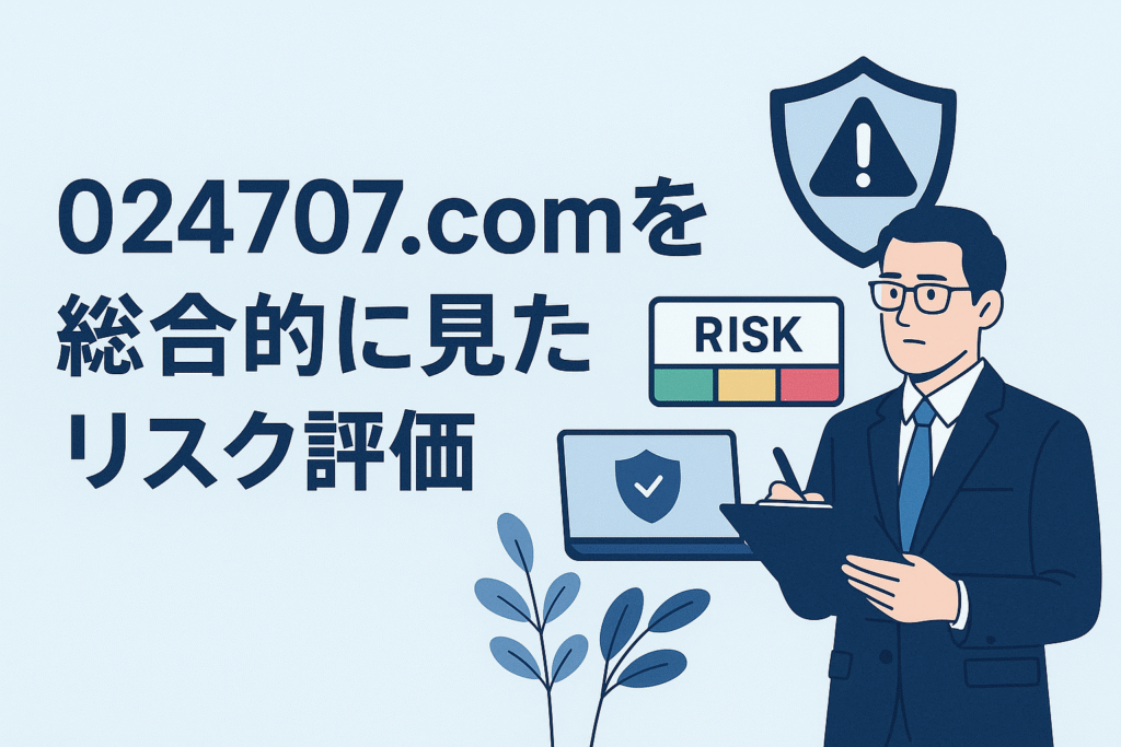 024707.comを総合的に見たリスク評価