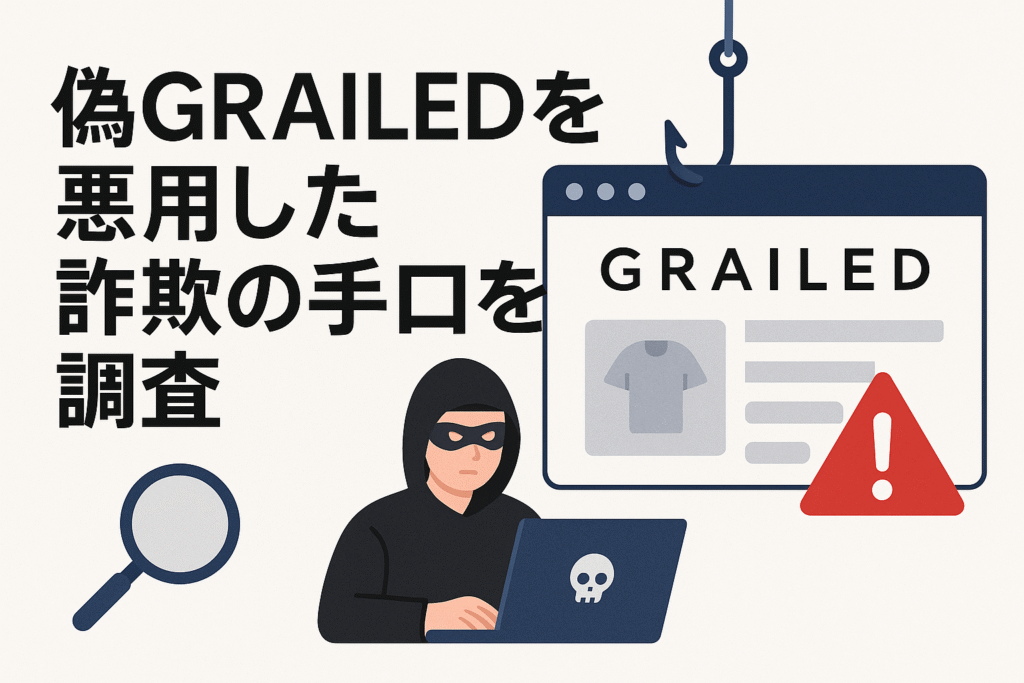 偽GRAILEDを悪用した詐欺の手口を調査