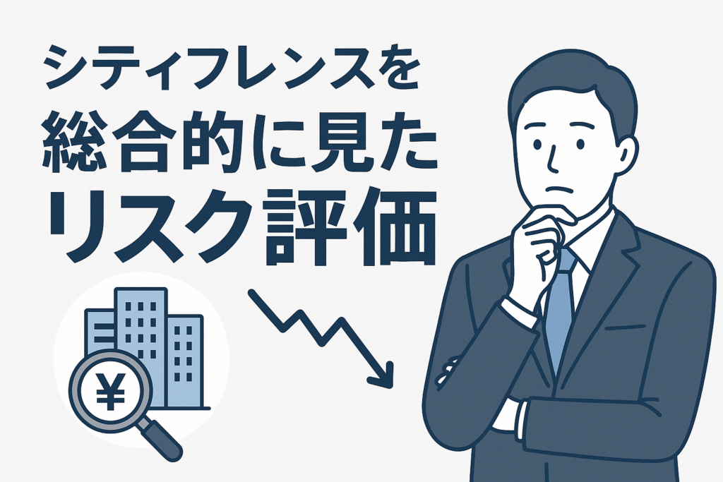シティフレンズを総合的に見たリスク評価
