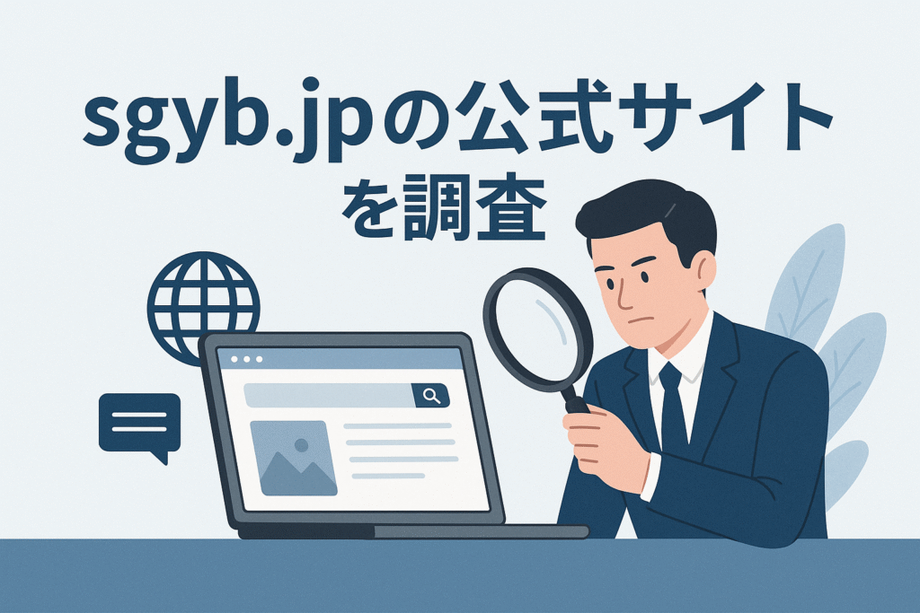 sgyb.jpの公式サイトを調査