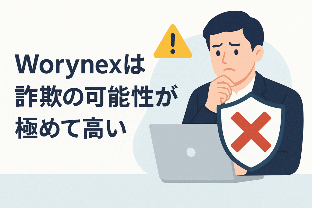 Worynexは詐欺の可能性が極めて高い