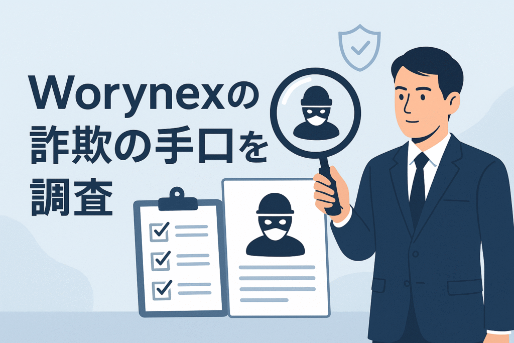 Worynexの詐欺の手口を調査