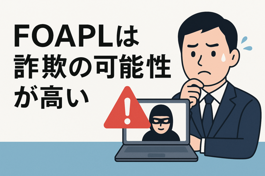 FOAPLは詐欺の可能性が高い