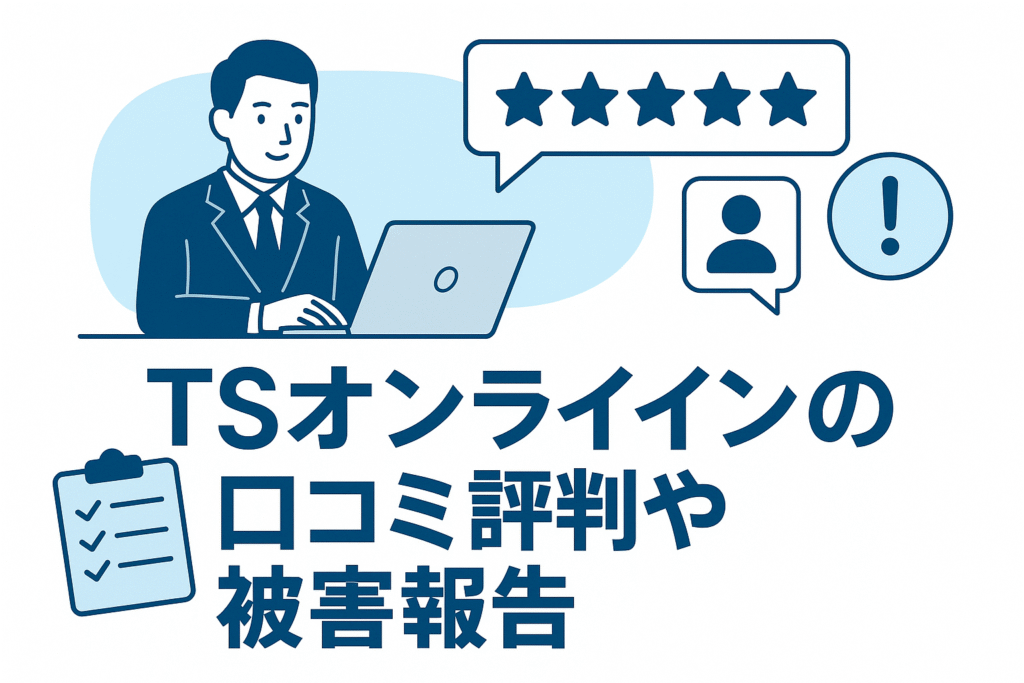 TSオンラインの口コミ評判や被害報告