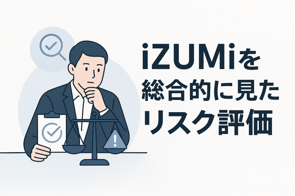 iZUMiを総合的に見たリスク評価