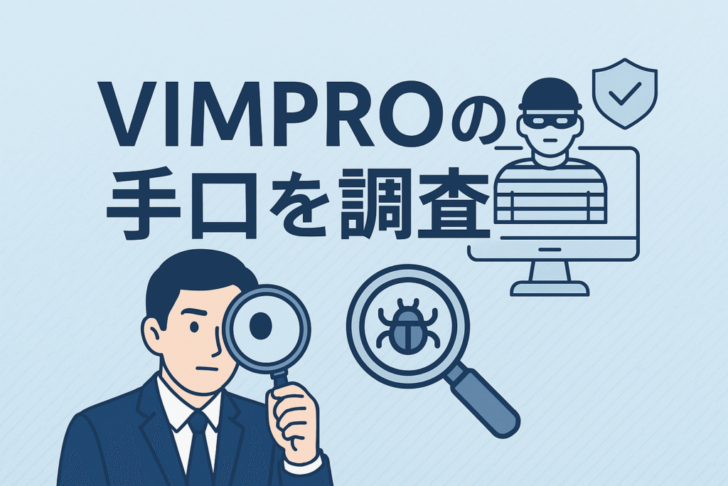 VIMPROの手口を調査