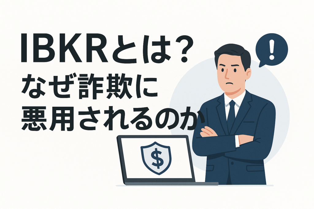 IBKRとは？なぜ詐欺に悪用されるのか