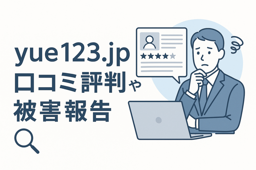 yue123.jpの口コミ評判や被害報告