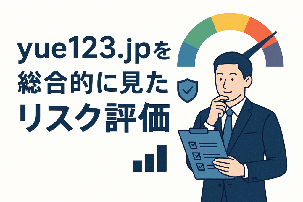 yue123.jpを総合的に見たリスク評価
