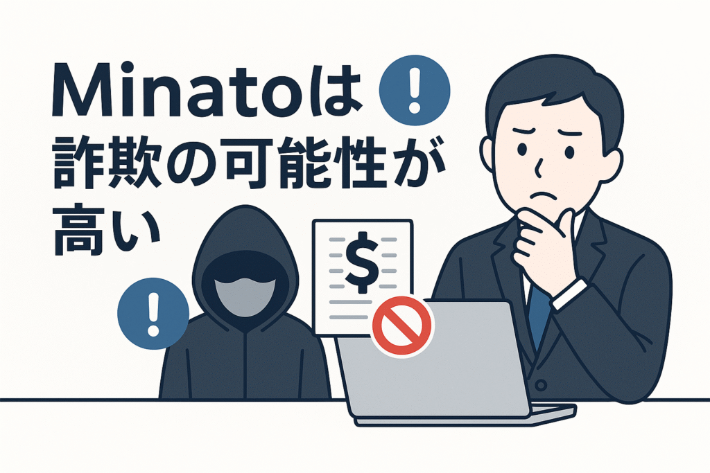 Minatoは詐欺の可能性が高い