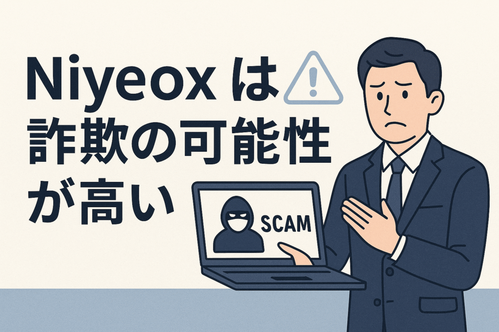 Niyeoxは詐欺の可能性が高い