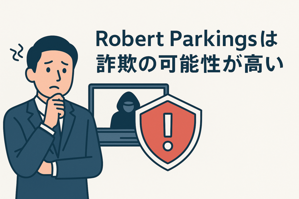 Robert Parkingsは詐欺の可能性が高い