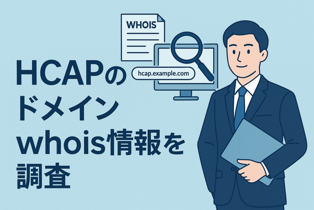 HCAPのドメインwhois情報を調査
