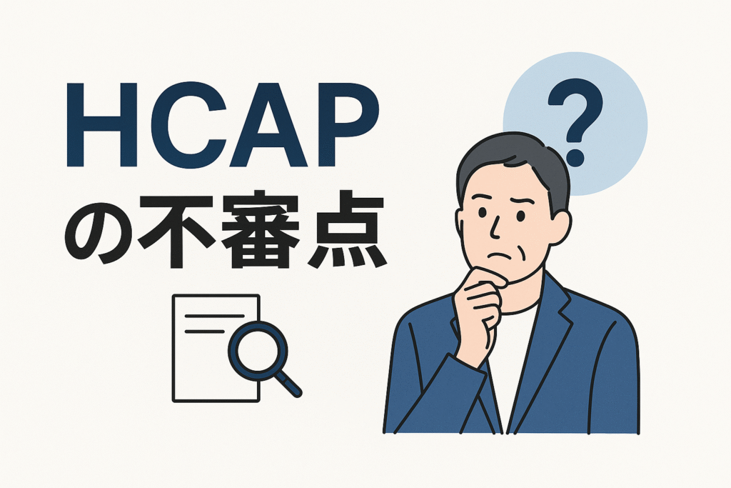 HCAPの不審点