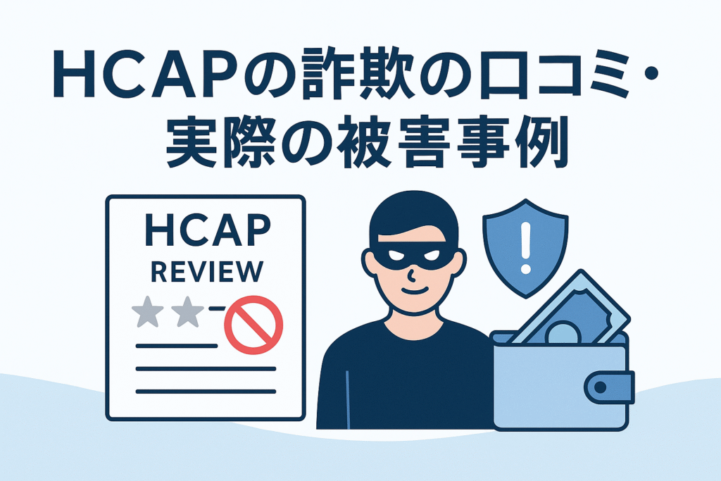 HCAPの詐欺の口コミ・実際の被害事例