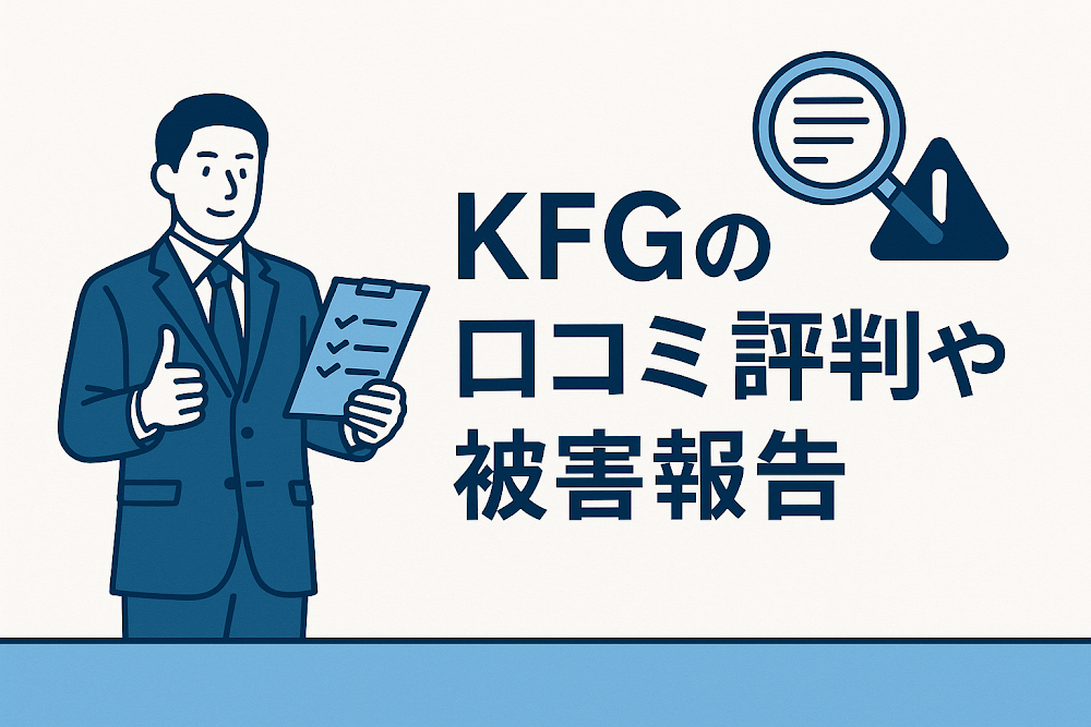 KFGの口コミ評判や被害報告