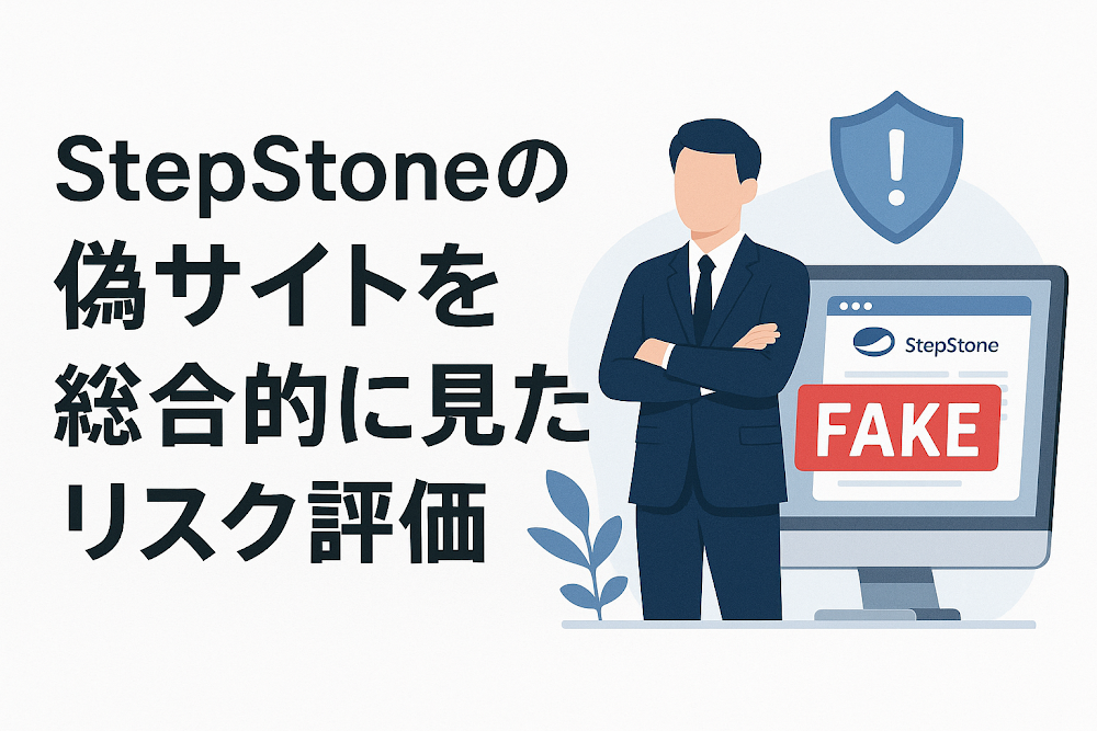 StepStoneの偽サイトを総合的に見たリスク評価