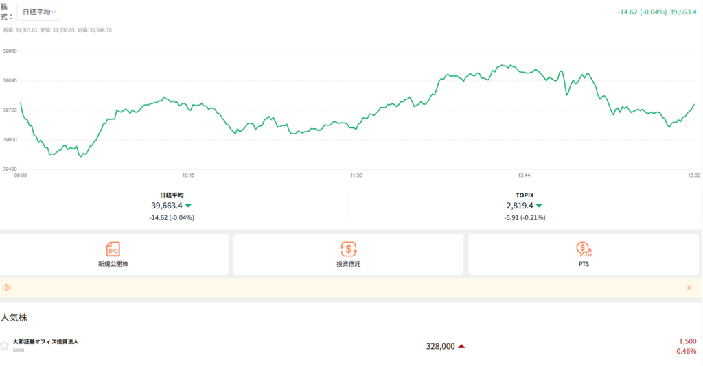 レオスキャピタルワークス（https://trade.rheos.me）のトップページ