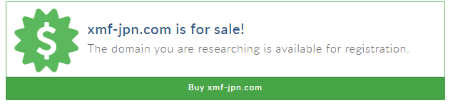 Xmf-jpn.comはすでに売却されている